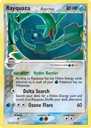 Image of Rayquaza 016/110  - Reverse Holofoil Holon Phantoms - Holo Rare