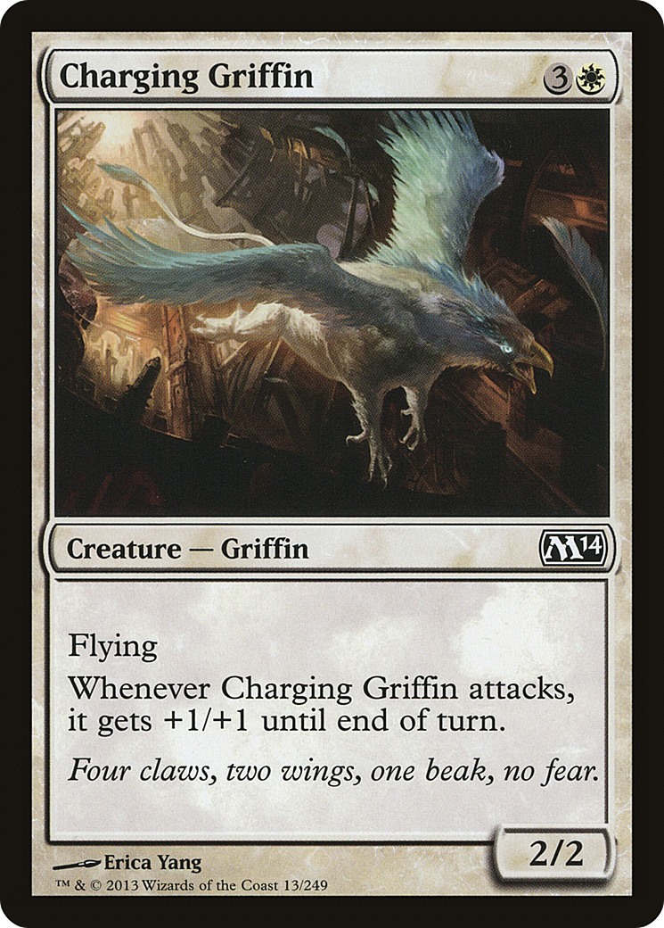 Image of Charging Griffin (M14-013) - Magic 2014 Foil