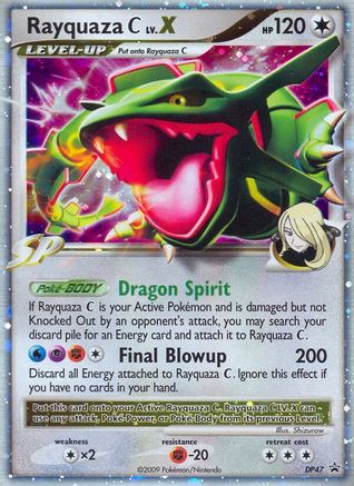 Image of Rayquaza C LV.X DP47  - Holofoil Diamond and Pearl Promos - Promo