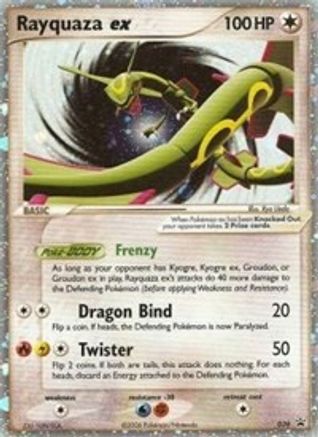 Image of Rayquaza ex 039/40  - Holofoil Nintendo Promos - Promo