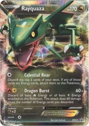 Image of Rayquaza EX BW47  - Holofoil Black and White Promos - Promo