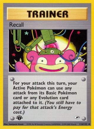 Image of Recall 116/132  - Unlimited Gym Heroes - Uncommon