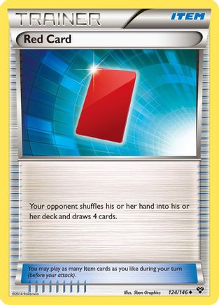 Image of Red Card 124/146  XY Base Set - Uncommon