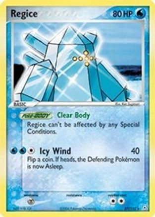 Image of Regice 027  - Reverse Holofoil Holon Phantoms - Rare