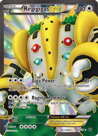 Image of Regigigas EX (99 Full Art) 099  - Holofoil Next Destinies - Ultra Rare