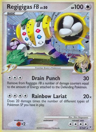 Image of Regigigas FB 009  - Reverse Holofoil Supreme Victors - Holo Rare