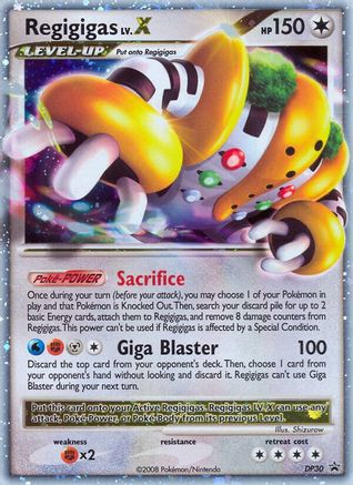 Image of Regigigas LV.X DP30  - Holofoil Diamond and Pearl Promos - Promo