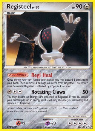Image of Registeel 039  - Reverse Holofoil Legends Awakened - Rare