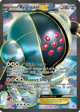 Image of Registeel EX (122 Full Art) 122  - Holofoil Dragons Exalted - Ultra Rare