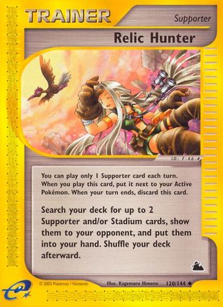 Image of Relic Hunter 120  Skyridge - Uncommon