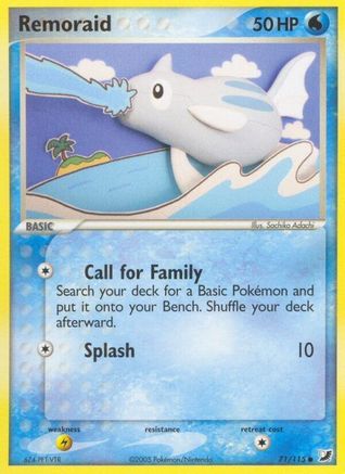 Image of Remoraid 071/115  - Reverse Holofoil Unseen Forces - Common