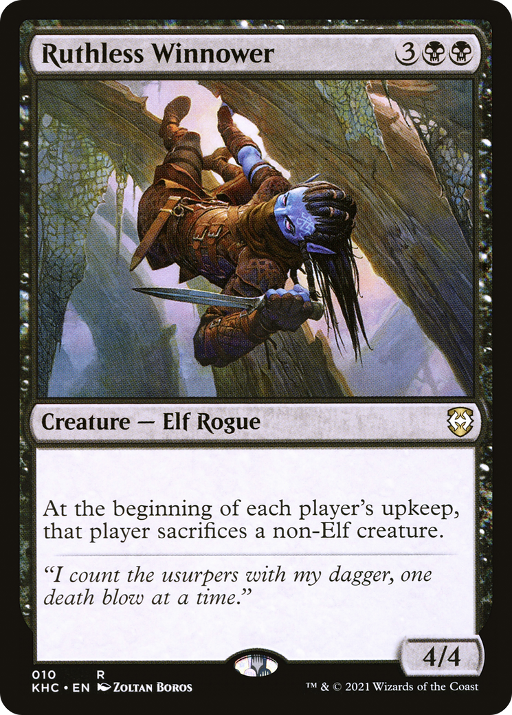Image of Ruthless Winnower (KHC-010) - Kaldheim Commander