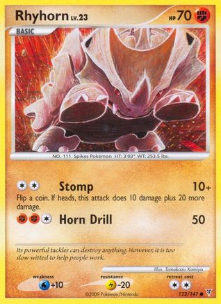 Image of Rhyhorn 122  Supreme Victors - Common
