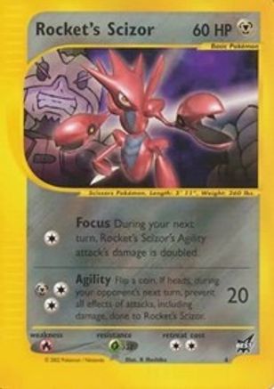 Image of Rocket's Scizor 004  Best of Promos - Promo