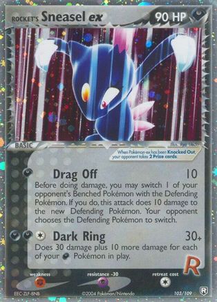 Image of Rocket's Sneasel ex 103  Team Rocket Returns - Ultra Rare