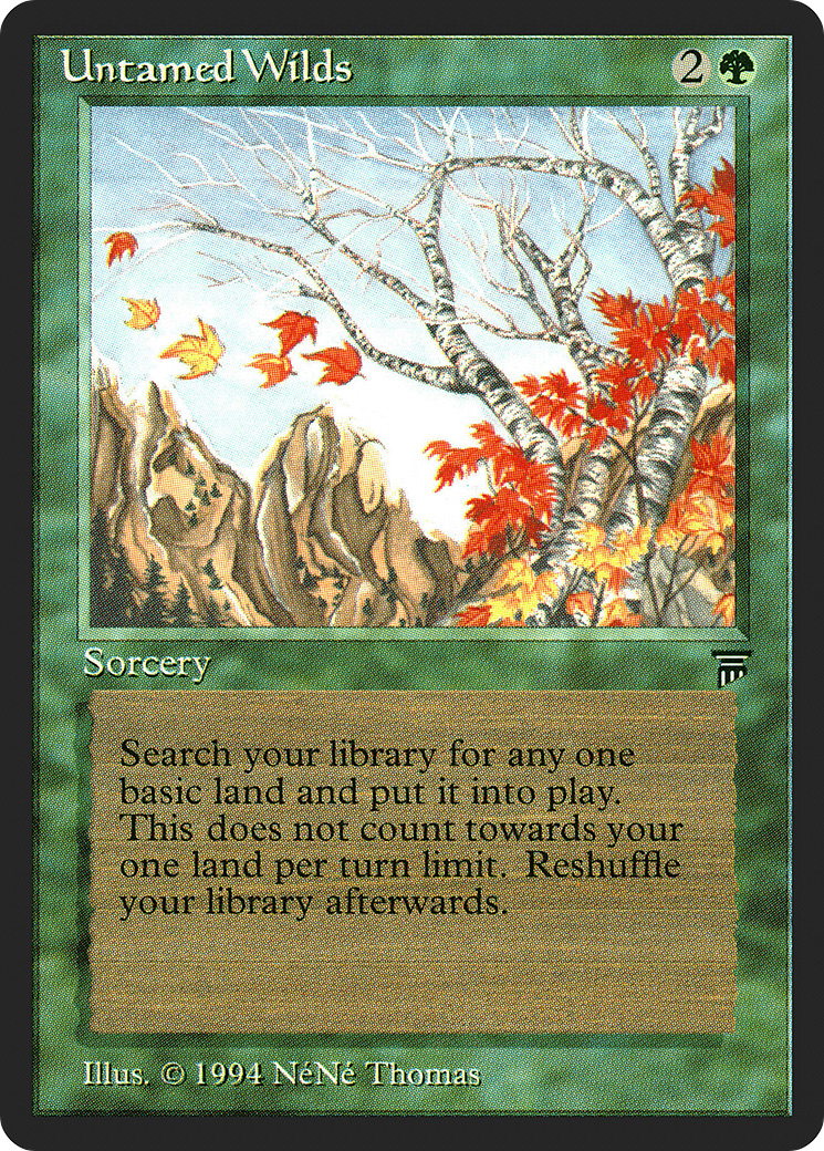 Image of Untamed Wilds (LEG-) - Legends