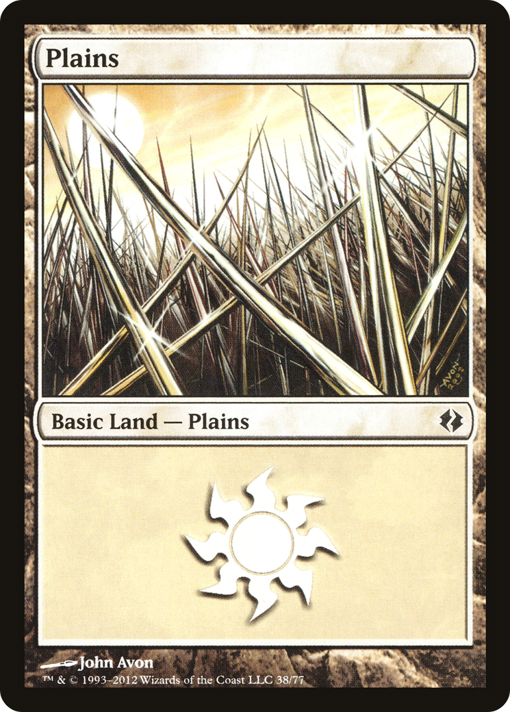 Image of Plains (38) (DDI-038) - Duel Decks: Venser vs. Koth