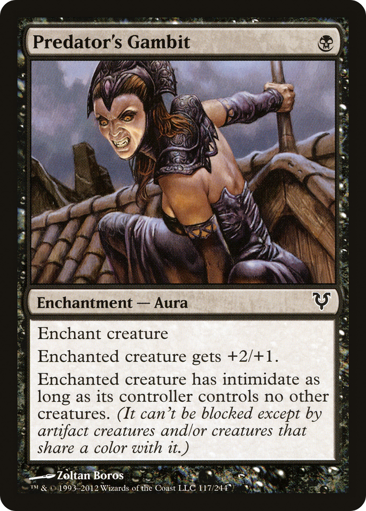 Image of Predator's Gambit (AVR-117) - Avacyn Restored Foil