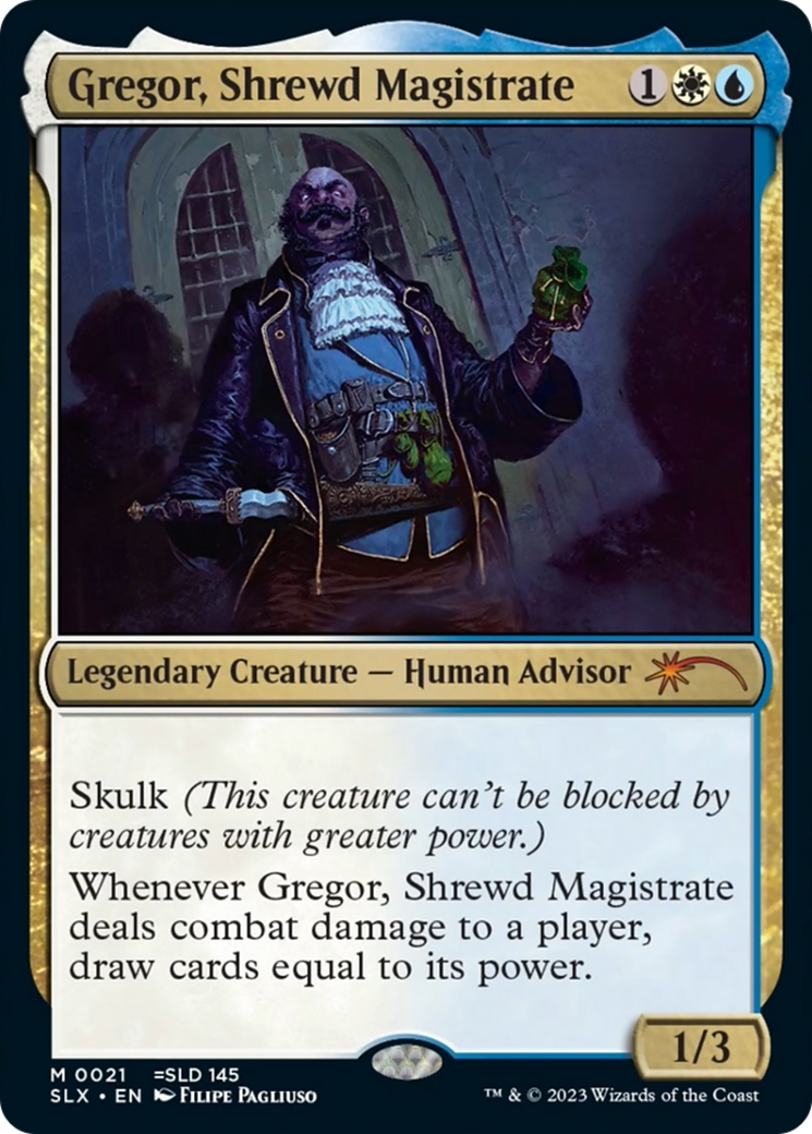 Image of Gregor, Shrewd Magistrate (SLX-021) - Universes Within