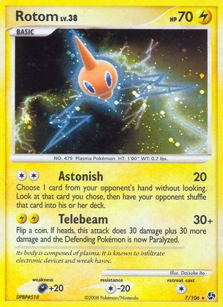 Image of Rotom 007  - Reverse Holofoil Great Encounters - Holo Rare