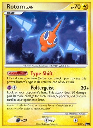 Image of Rotom 005  - Holofoil POP Series 9 - Rare