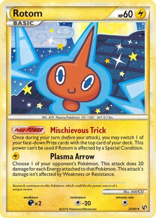 Image of Rotom 020  Undaunted - Rare