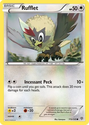 Image of Rufflet 115  Plasma Storm - Common