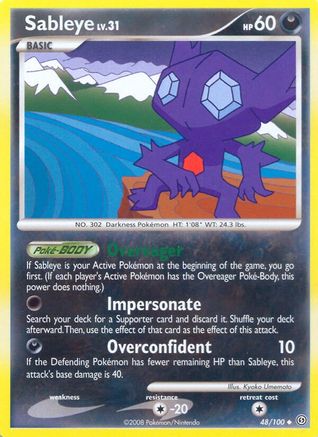 Image of Sableye 048/100  Stormfront - Uncommon