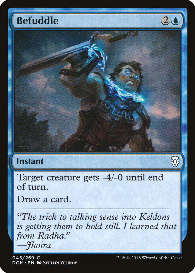 Image of Befuddle (DOM-045) - Dominaria Foil