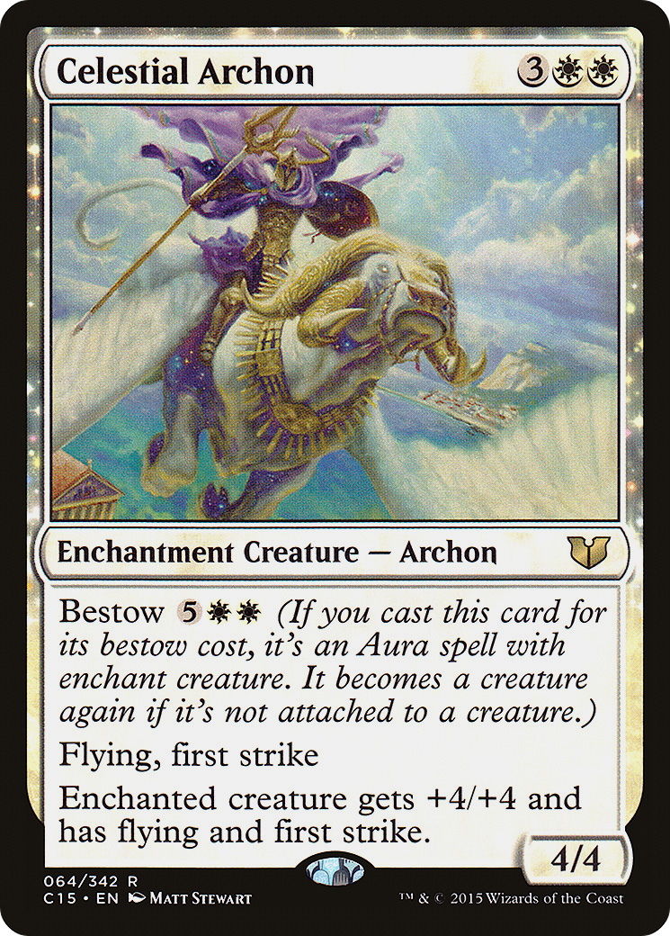 Image of Celestial Archon (C15-064) - Commander 2015: (enchantment)