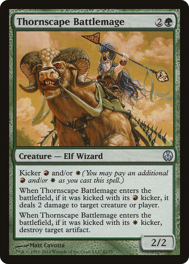Image of Thornscape Battlemage (DDE-042) - Duel Decks: Phyrexia vs. the Coalition