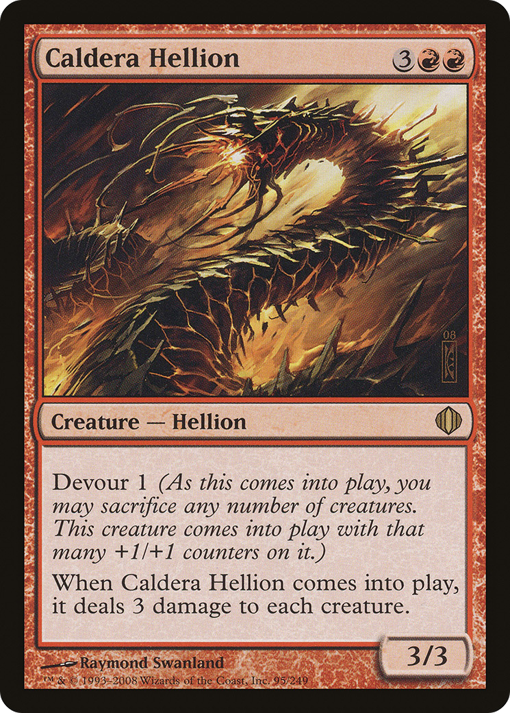 Image of Caldera Hellion (ALA-095) - Shards of Alara