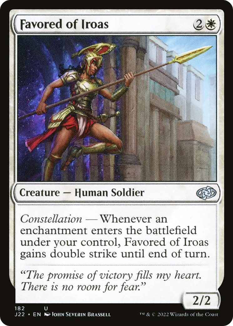 Image of Favored of Iroas (J22-182) - Jumpstart 2022