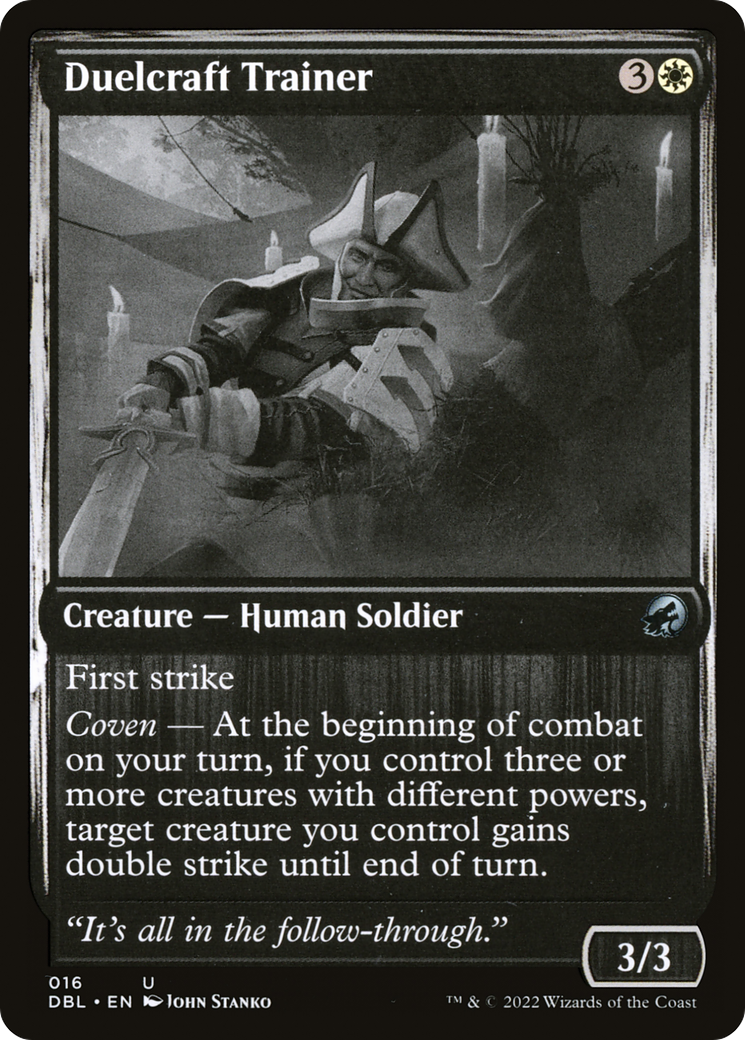 Image of Duelcraft Trainer (DBL-016) - Innistrad: Double Feature Foil