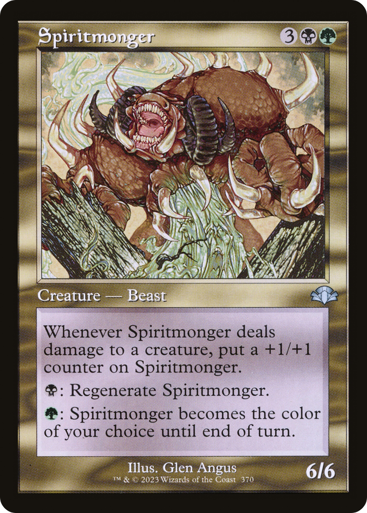 Image of Spiritmonger (Retro Frame) (DMR-370) - Dominaria Remastered