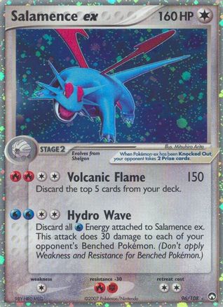 Image of Salamence ex 096  - Holofoil Power Keepers - Ultra Rare