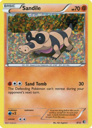 Image of Sandile 008/12  - Holofoil McDonalds Promos 2011 - Promo