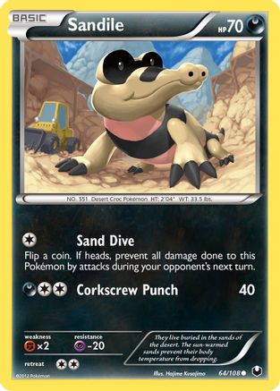 Image of Sandile 064  Dark Explorers - Common