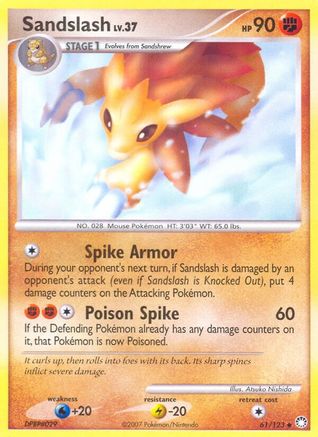 Image of Sandslash 061  Mysterious Treasures - Uncommon