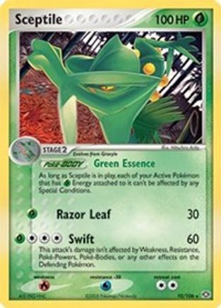 Image of Sceptile 010/106  Deck Exclusives - Rare