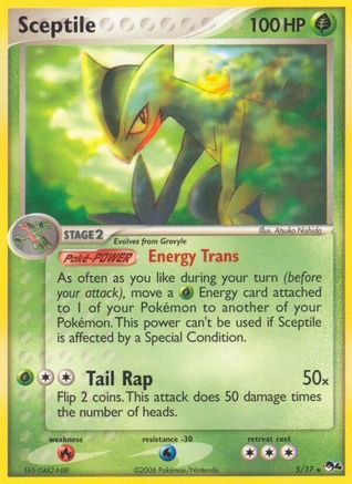 Image of Sceptile 005  - Holofoil POP Series 4 - Rare