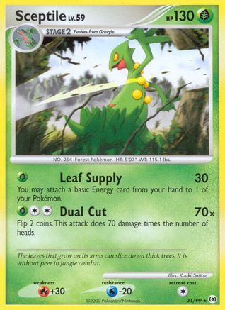 Image of Sceptile (31) 031  Arceus - Rare