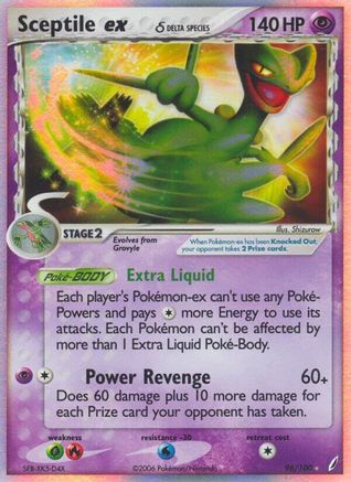 Image of Sceptile ex (Delta Species) 096/100  - Holofoil Crystal Guardians - Ultra Rare