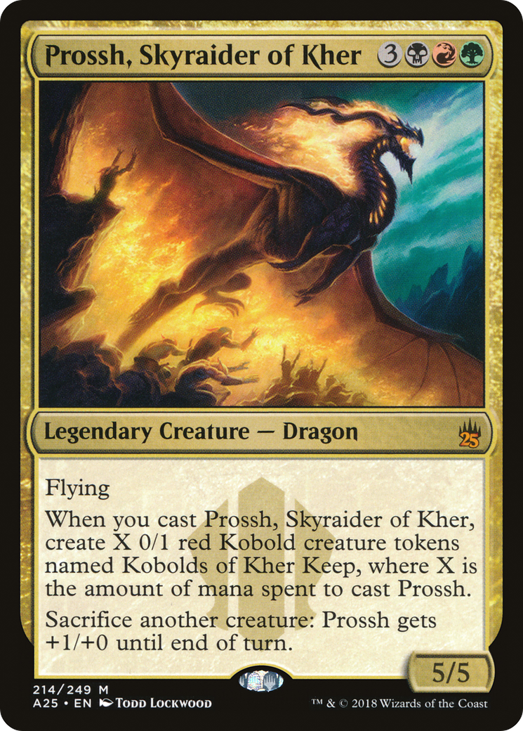 Image of Prossh, Skyraider of Kher (A25-214) - Masters 25 Foil