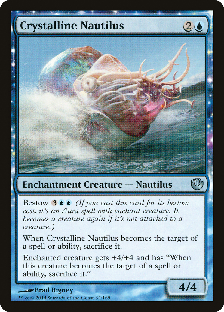 Image of Crystalline Nautilus (JOU-034) - Journey into Nyx: (enchantment)