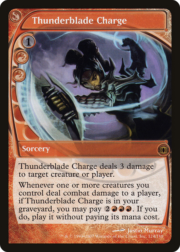 Image of Thunderblade Charge (FUT-124) - Future Sight
