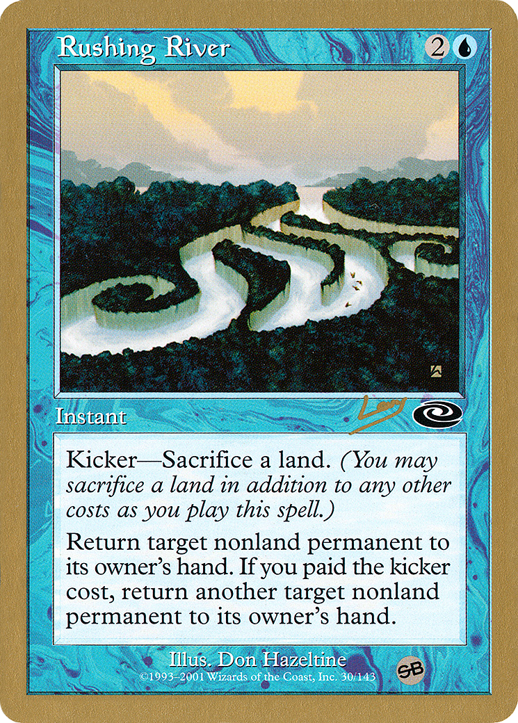 Image of Rushing River - 2002 Raphael Levy (PLS) (SB) (WCD-) - World Championship Decks 2002