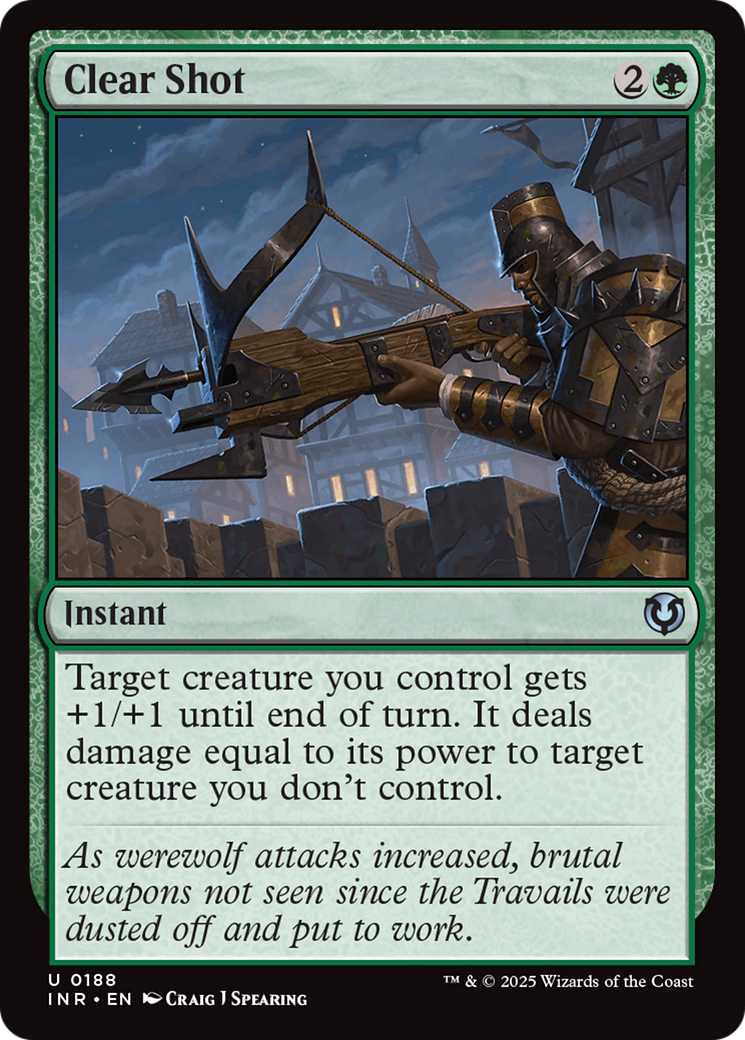 Image of Clear Shot (INR-188) - Innistrad Remastered
