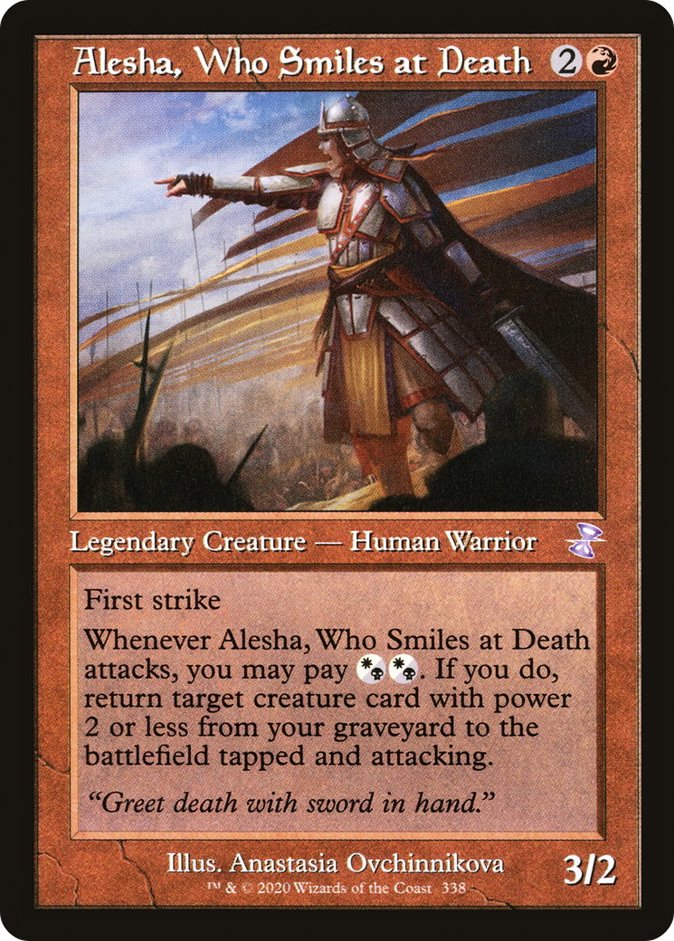 Image of Alesha, Who Smiles at Death (TSR-338) - Time Spiral Remastered