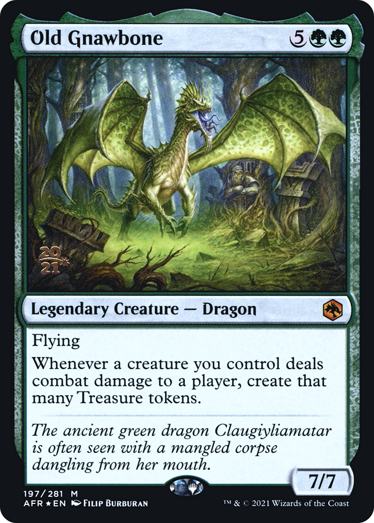 Image of Old Gnawbone (PRE-197) - Adventures in the Forgotten Realms Promos Foil